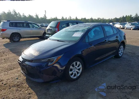 2022 Toyota Corolla Le z USA, uszkodzony, nr VIN 5YFEPMAE6NP374290
